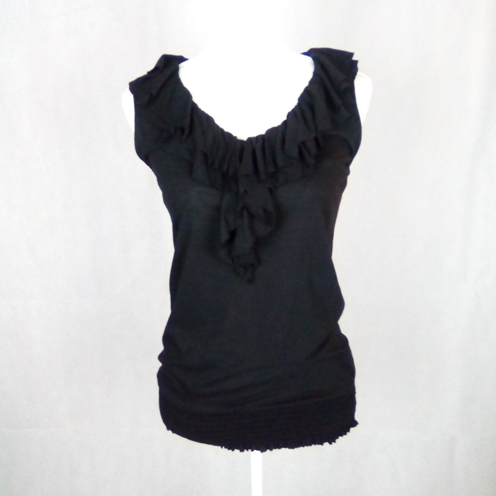 I.N.C International Concepts Black Tank Top Small